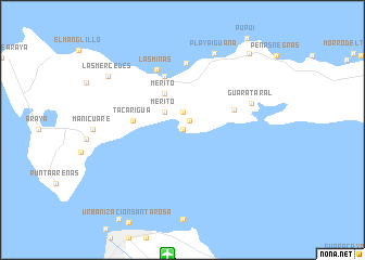 map of Punta Angoleta